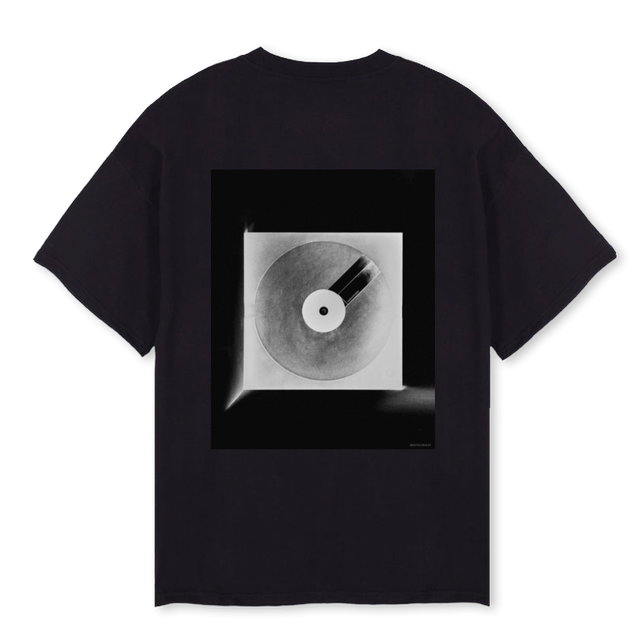 PPONE Black Oversized Tee.