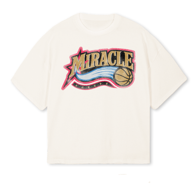 SAMPLEXEIGHT Vintage White Oversized Boxy Tee.