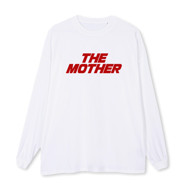 LONG White Oversized LS Tee.