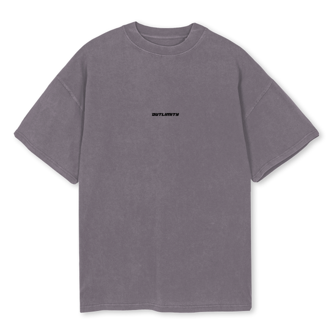 BASICTEEPIGMENTGREY Pigment Grey Oversized Tee.