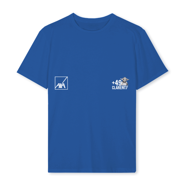 AXAMEDKLRH Cobalt Blue Regular Tee.