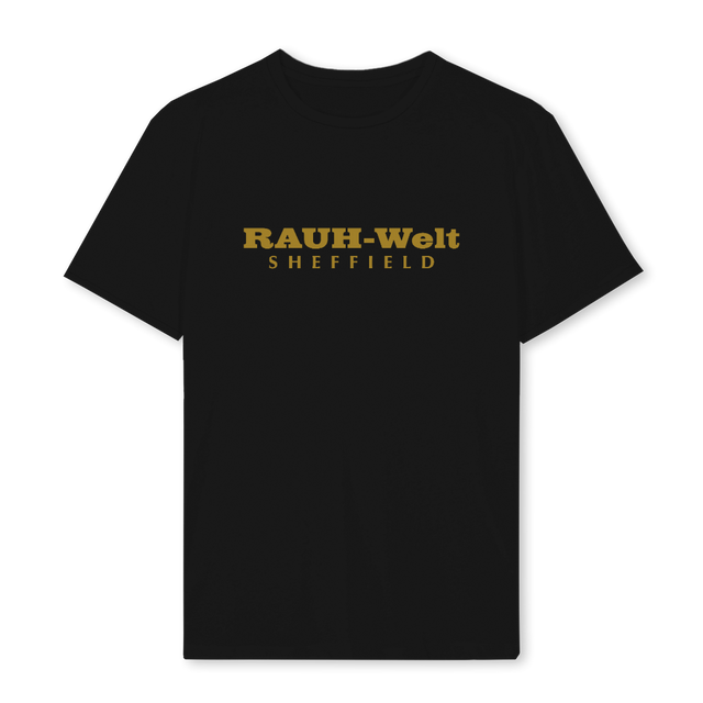 RWBSHEFFIELDGOLD Black Regular Tee.