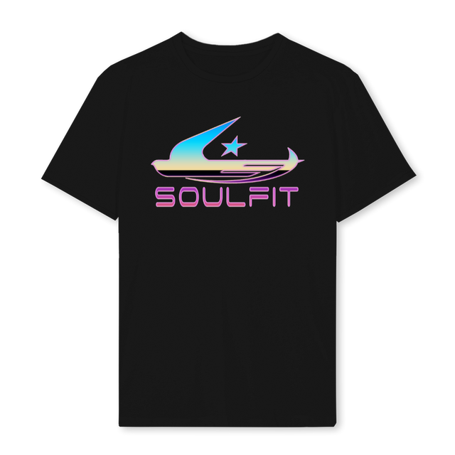 SOULDOVE_REG Black Regular Tee.