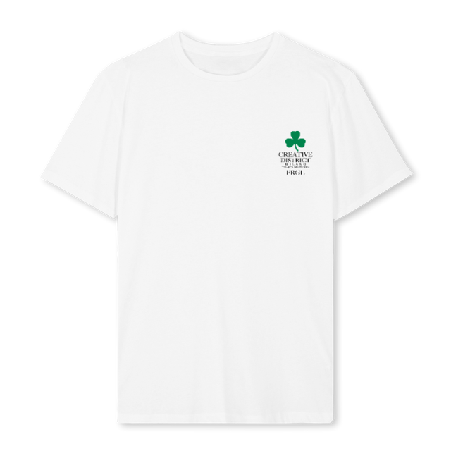 CDF TSH White Regular Tee.