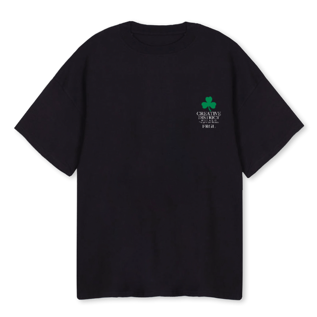 CDF BTSH Black Oversized Tee.