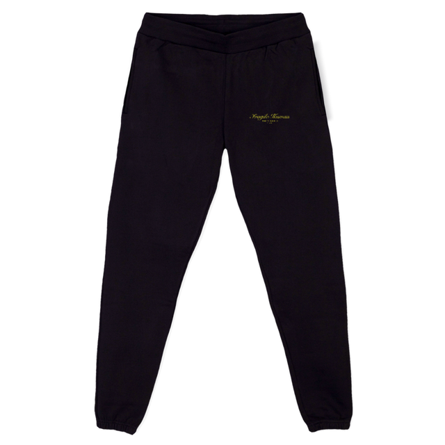 BTRF PNT Black Relaxed Sweatpants.