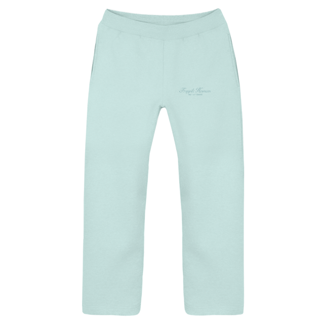 LOG TI PA Cold Blue Straight-Leg Relaxed Sweatpants.
