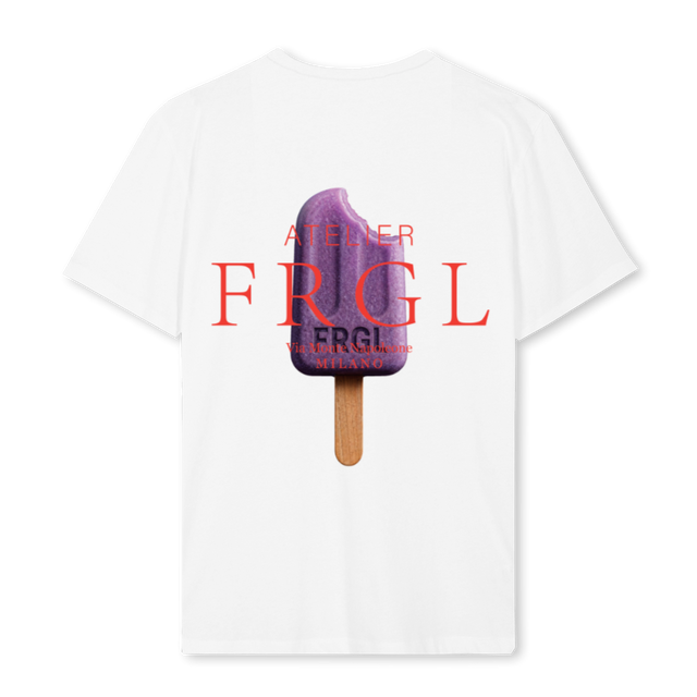 POPS White Regular Tee.