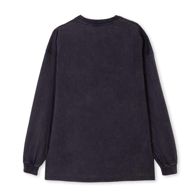 FNUDMARCOIII Vintage Black Oversized LS Tee.