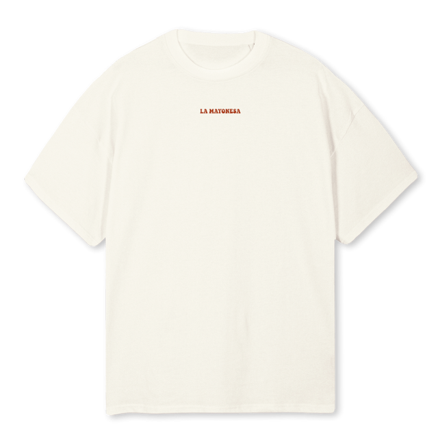 DEFI Cream Oversized Tee.