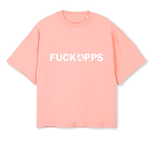 TSFOPPS Pink Clay Oversized Boxy Tee.