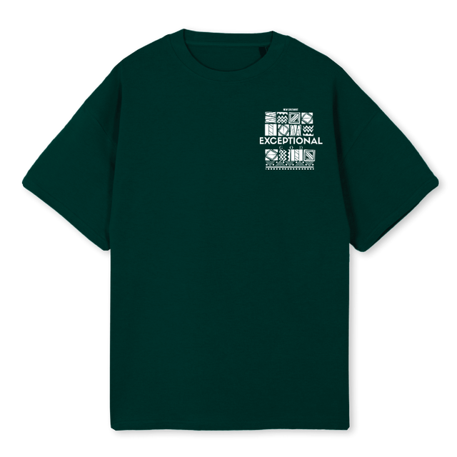 KAYGGRENHER Wild Green Oversized Tee.