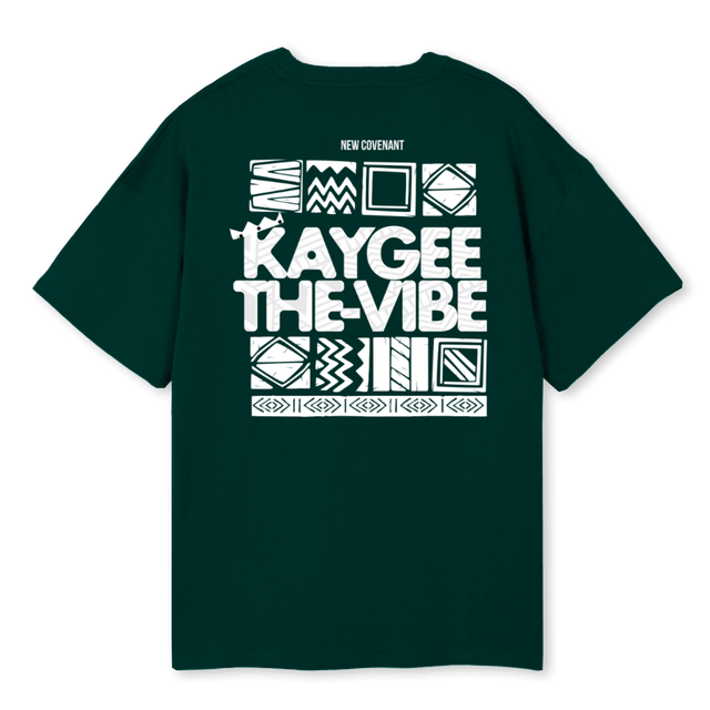 KAYGGRENHER Wild Green Oversized Tee.