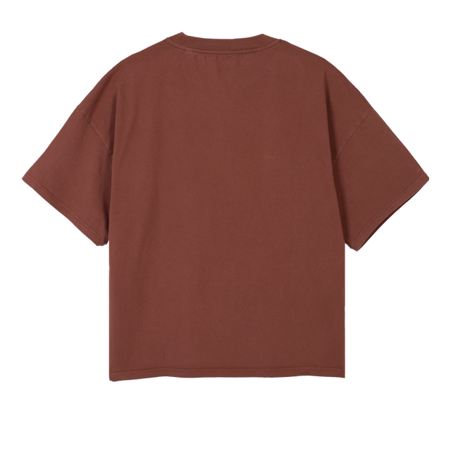 SPEEDRACER Vintage Brown Oversized Boxy Tee.