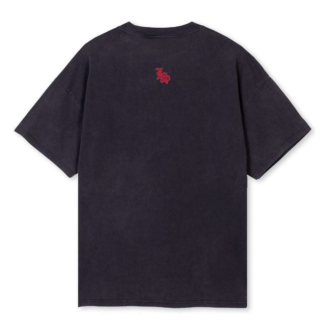 BABYL Vintage Black Oversized Tee.