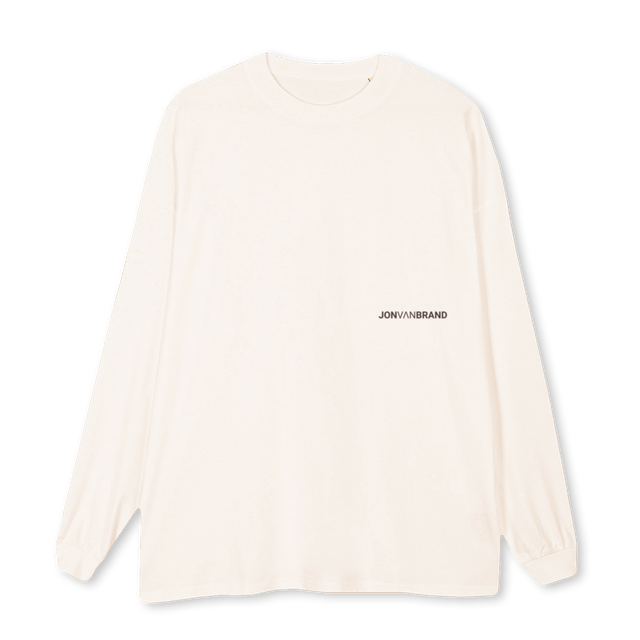 LSNOTALOCYCWHITE Vintage White Oversized LS Tee.