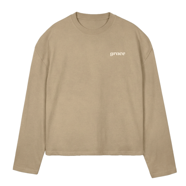 SAVED Vintage Dune Oversized Boxy LS Tee.
