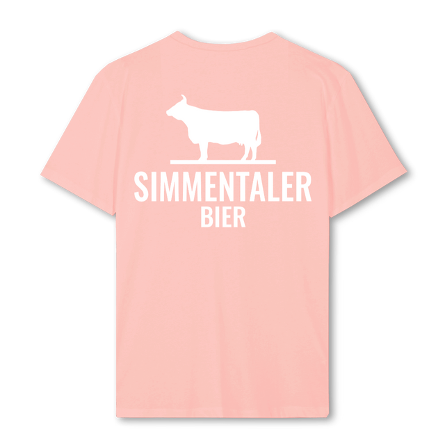 SIMMENTALER BIER Pink Clay Regular Tee.