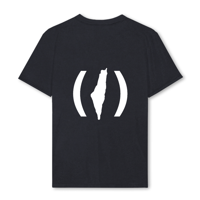 TEEONE Vintage Black Regular Tee.