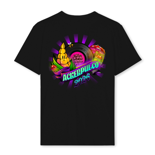 ACKERPULCOSHIRT Black Regular Tee.