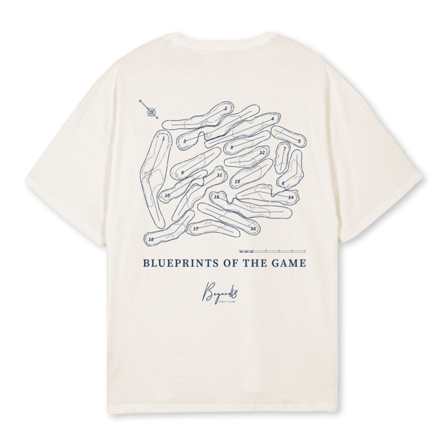 BLUEPRINTS OF THE GA Vintage White Oversized Tee.