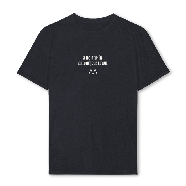 NOONE Vintage Black Regular Tee.