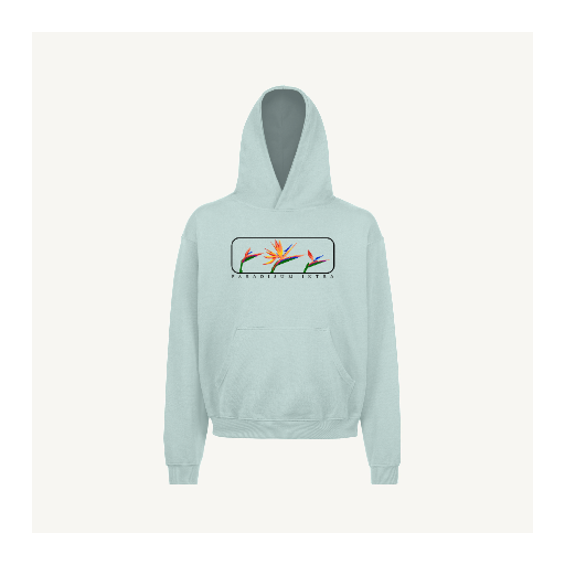 PARADISUM INTRA V2 Cold Blue Oversized Hoodie.