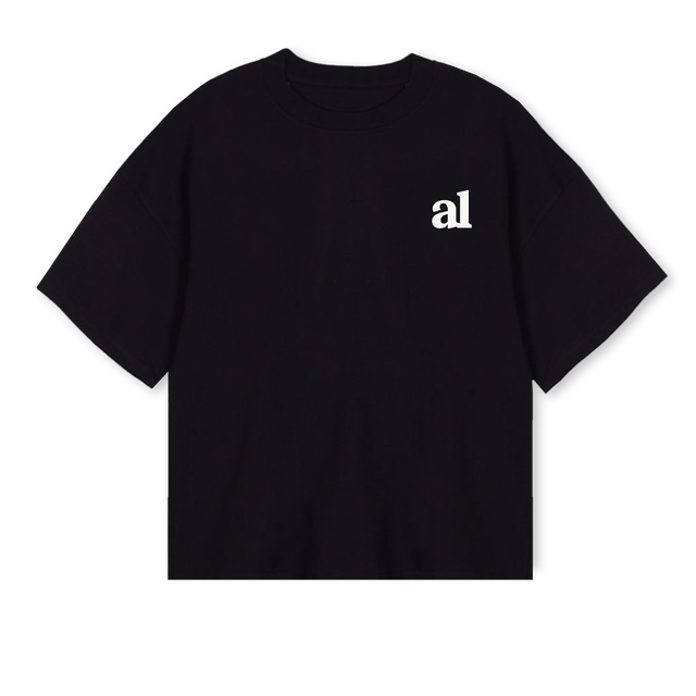 CITROEN DS Black Oversized Boxy Tee.