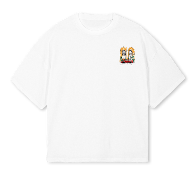 PS White Oversized Boxy Tee.