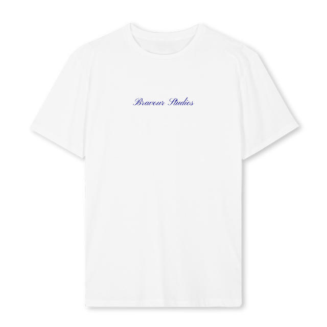BSPALMACLUB White Regular Tee.