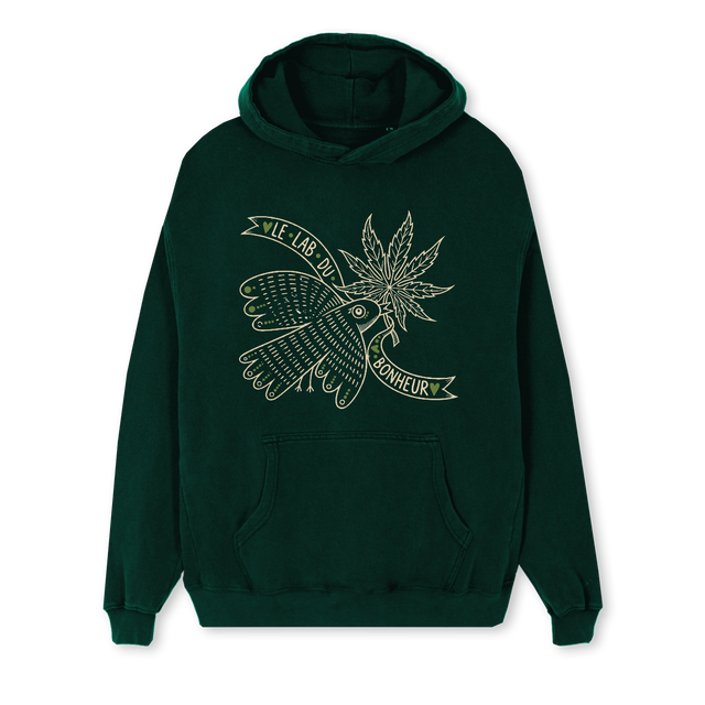 TESTLLDBBB Wild Green Regular Hoodie.