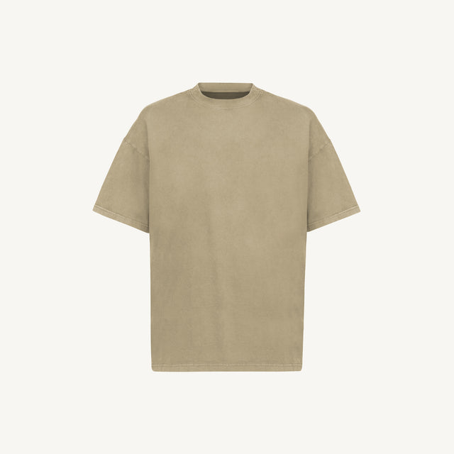 Vintage Dune Oversized Tee Mockups.