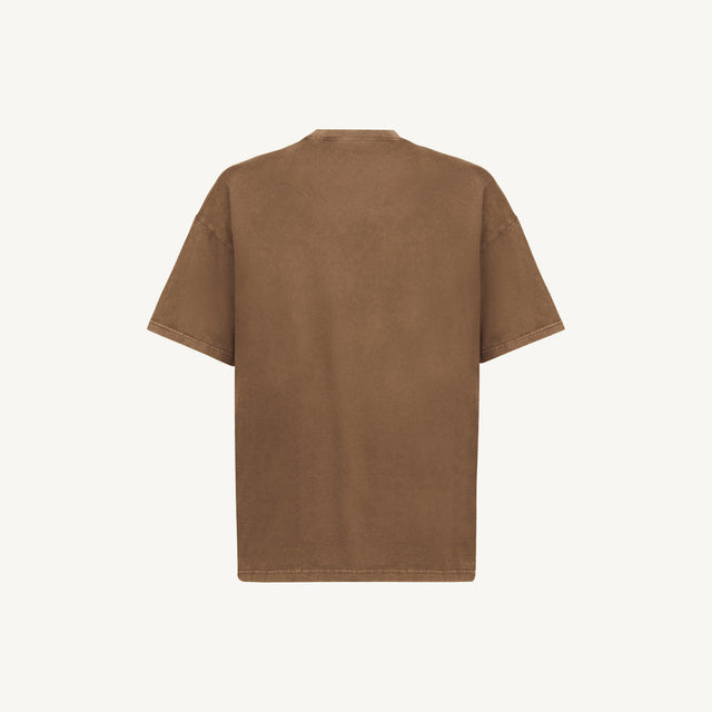 Vintage Tan Oversized Tee.