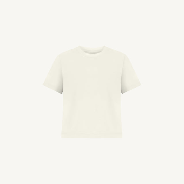 Vintage White Women’s Clean Cut Tee.