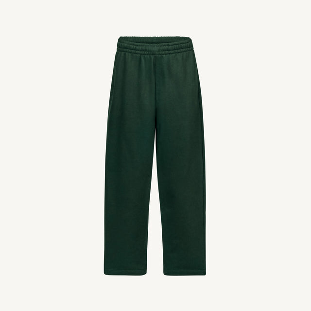 Straight-Leg Relaxed Sweatpants Embroidered Sample.