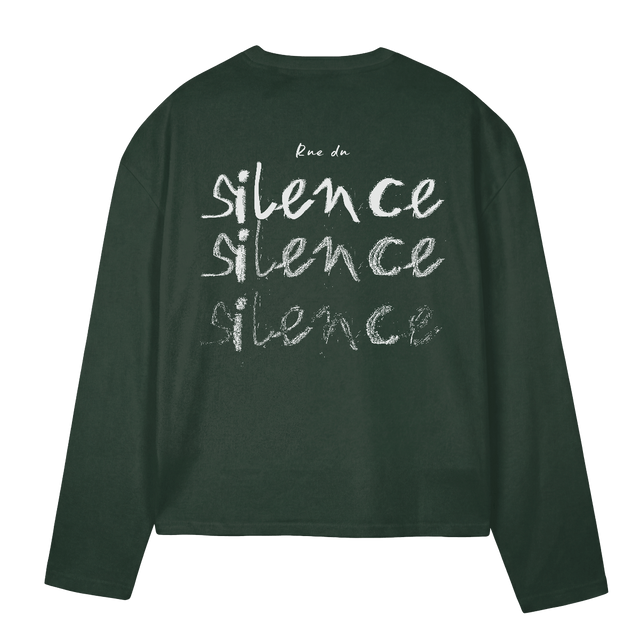 SLCSLCSLC Wild Green Oversized Boxy LS Tee.