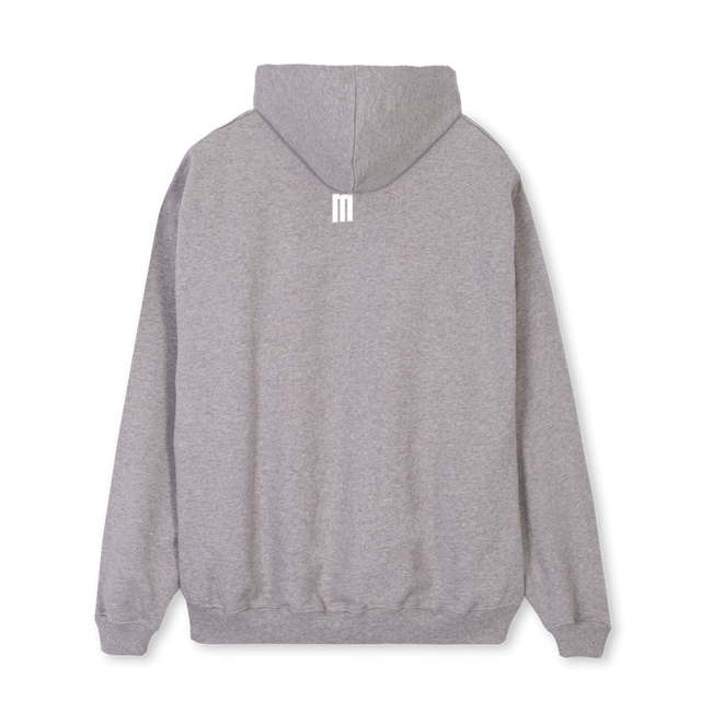 MERCURYSAMPLESEVENTE Grey Marl Regular Hoodie.