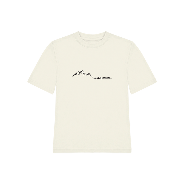 KRTSRDN Vintage White Women’s Clean Cut Tee.