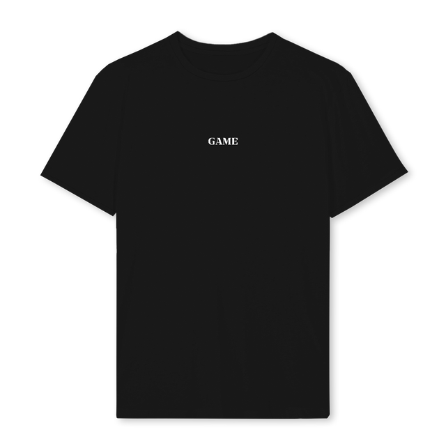 TSHIRTGAME BRANCO Black Regular Tee.