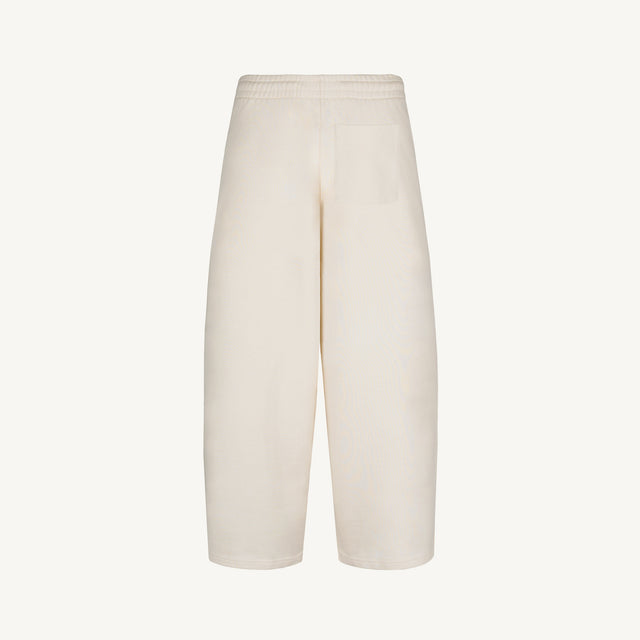 Natural Straight-Leg Baggy Sweatpants.