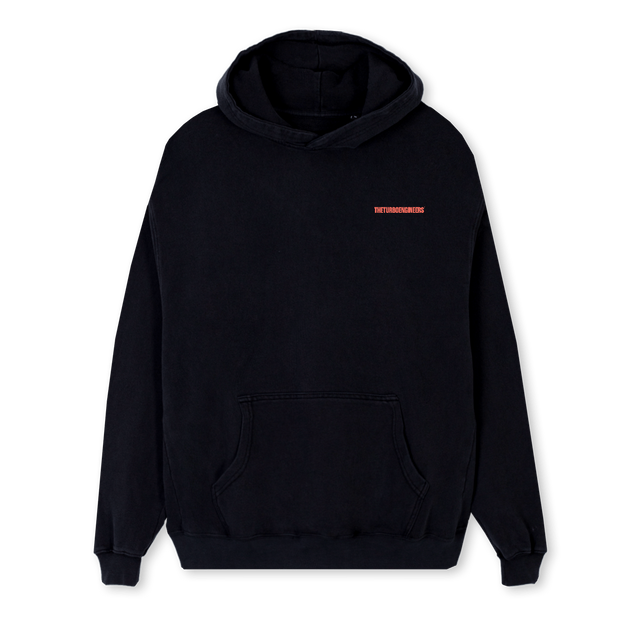 MOREBOOST BAVARIA Black Regular Hoodie.