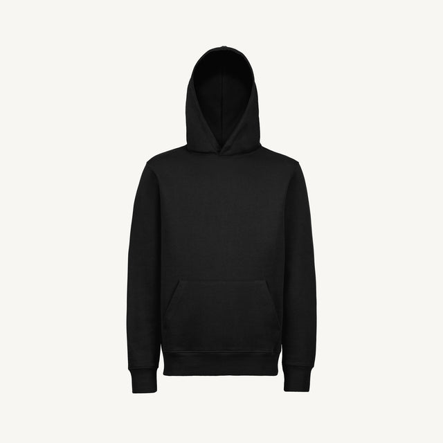 Black Regular Hoodie.