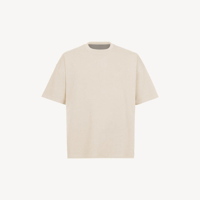 Oversized Boxy Tee Embroidered Sample.