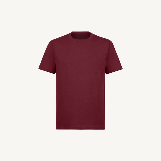 Burgundy Regular Tee.