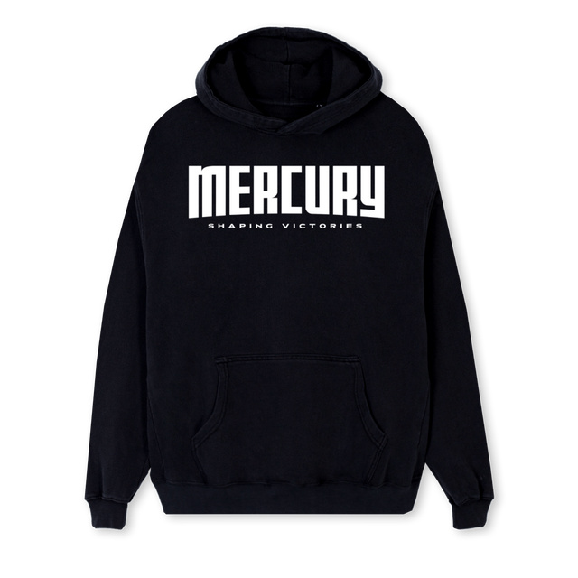 MERCURYSAMPLETWOTWO_B Black Regular Hoodie.