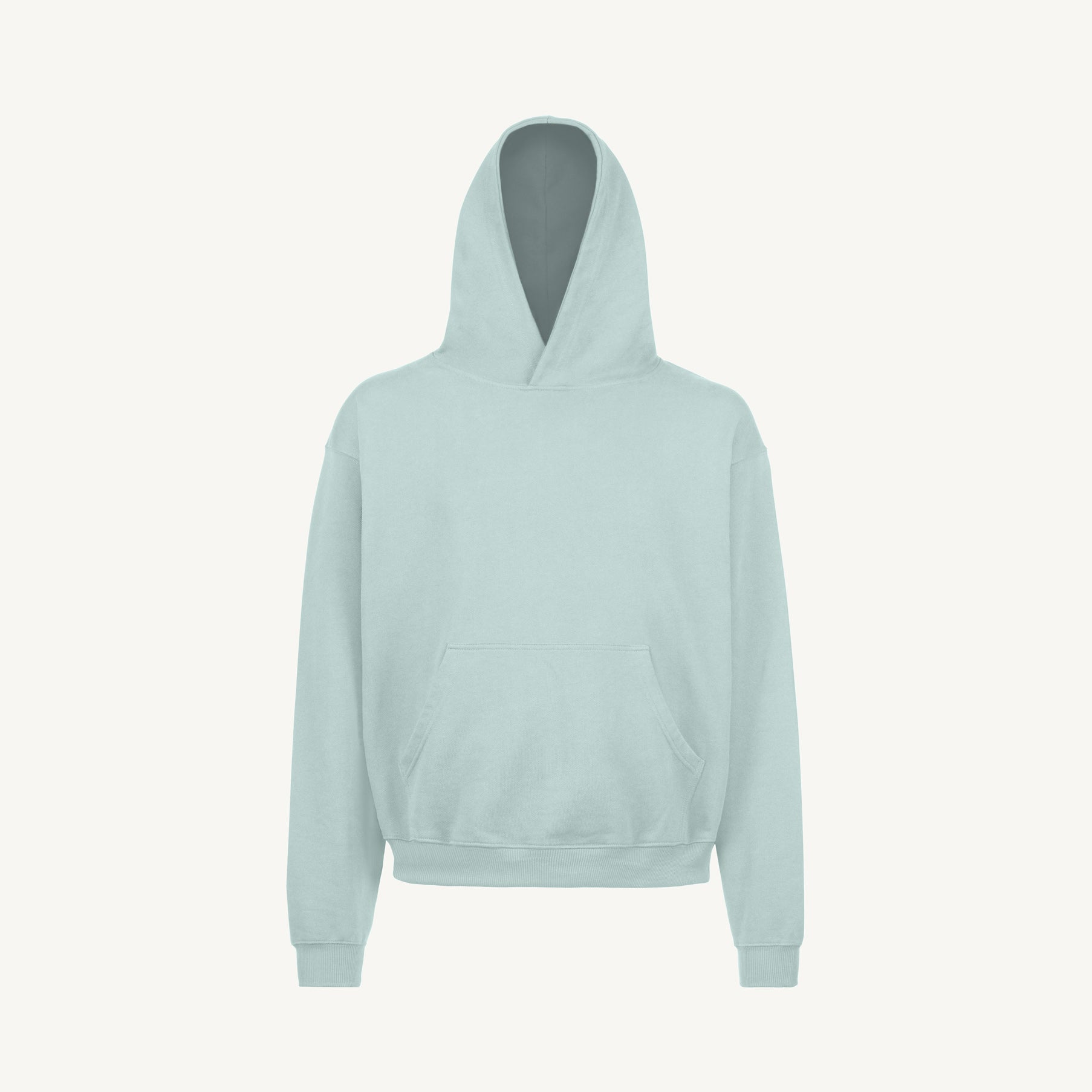 Oversized light blue hoodie best sale