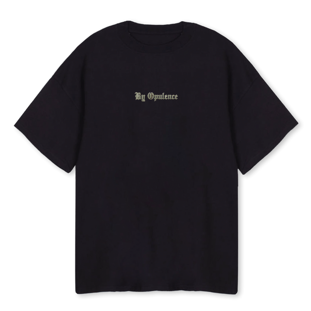 OTMOHITO Black Oversized Tee.