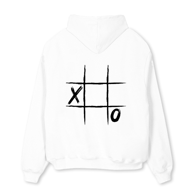 SWEATGAME BRANCO White Oversized Hoodie.