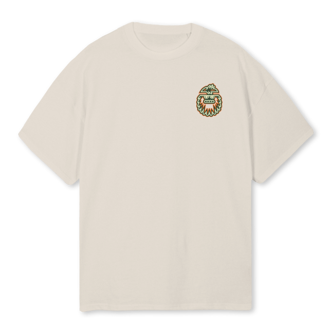 TRIBALBFK Natural Oversized Tee.