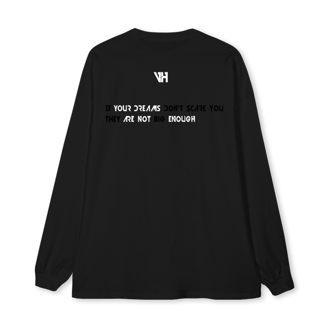 GOON Black Oversized LS Tee.